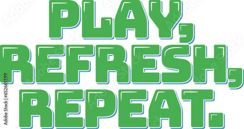 Elevate your Recreation Day spirit with this dynamic lettering vector design
