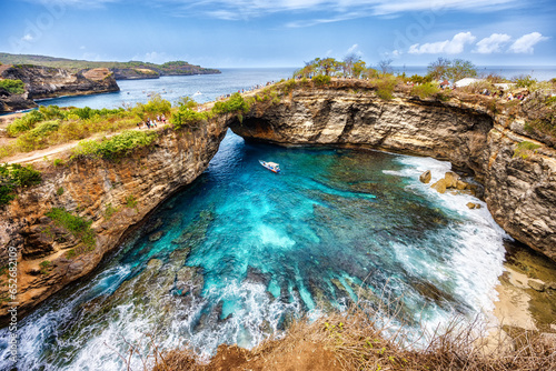 The Broken Beach in Nusa Penida island, Indonesia