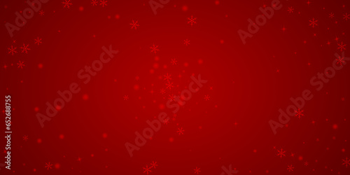 Beautiful snowfall christmas background. Subtle