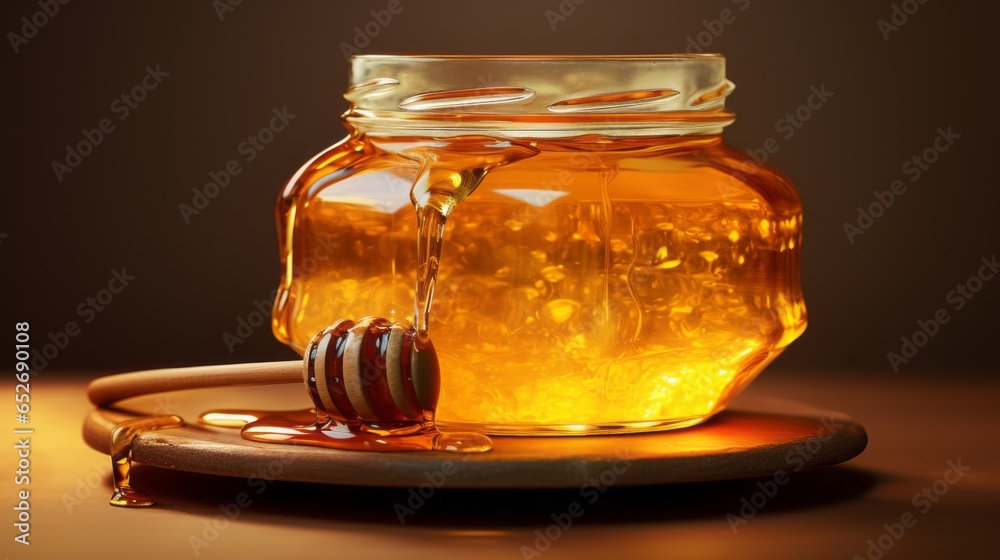 jar of honey ai generated jar of honey ai generated