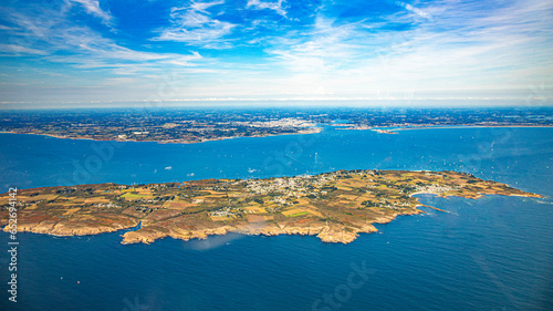 South brittany french coastline brest groix les glénans and morbihan gulf