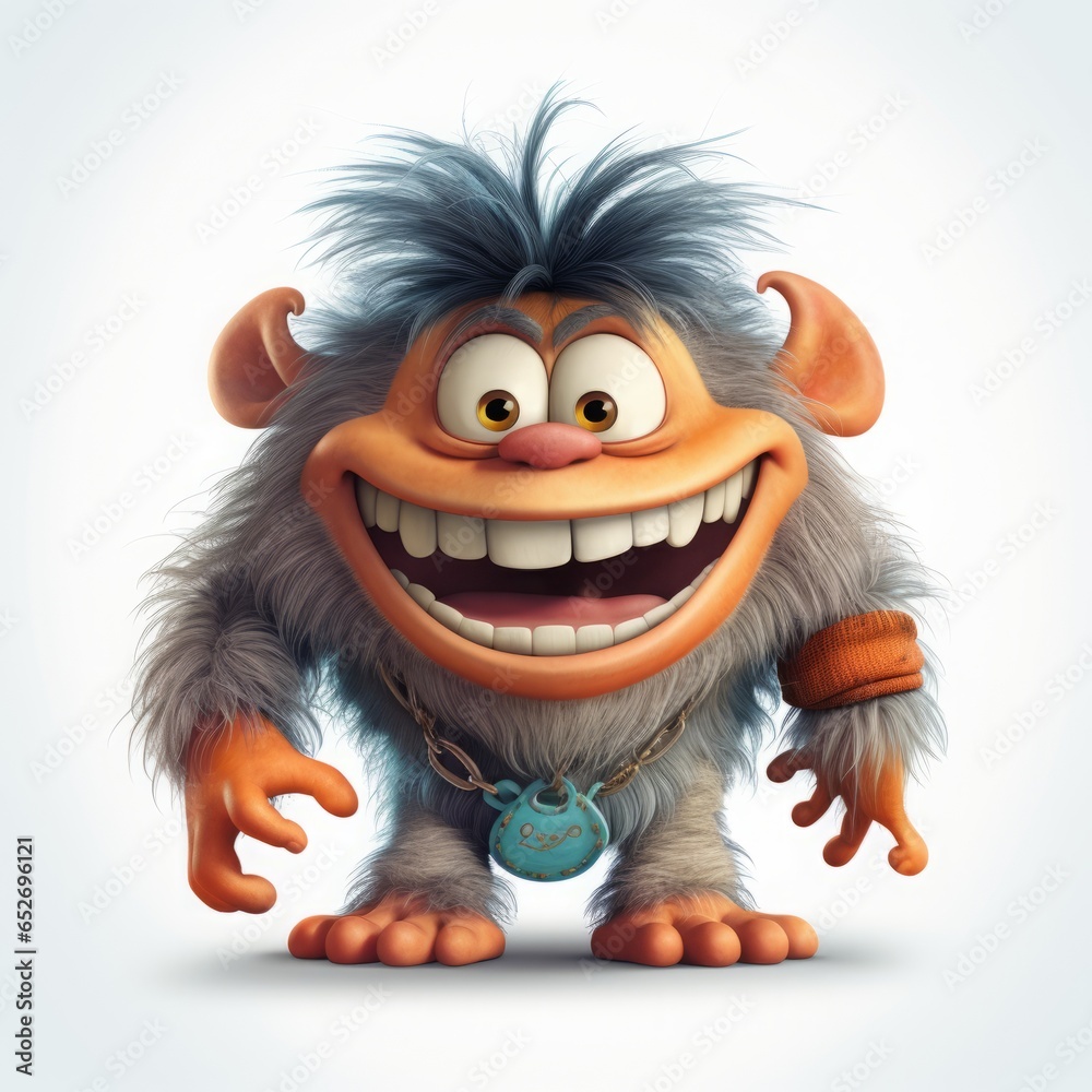 monster children's character. Cartoon design element on white background. monster children's character. Cartoon design element on white background.