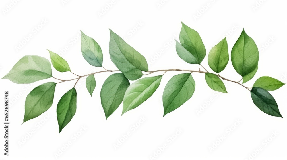 Hand painted foliage pattern, seamless floral print with green leaves, watercolor illustration Collection isolated white background suitable for Wedding Invitation, wallpapers, textile or cover Hand painted foliage pattern, seamless floral print with green leaves, watercolor illustration Collection isolated white background suitable for Wedding Invitation, wallpapers, textile or cover