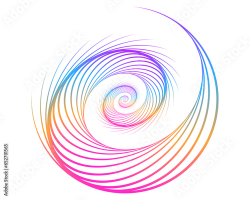 abstract colorful swirl background