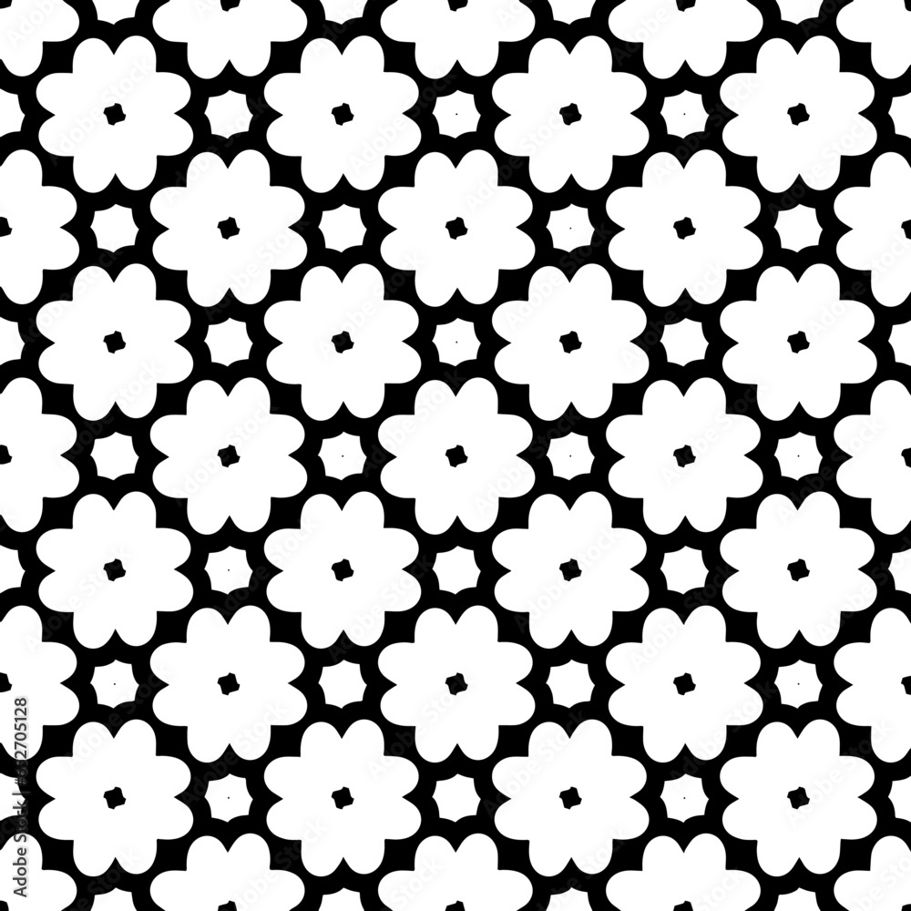 White background with black pattern. Seamless texture for fashion, textile design, on wall paper, wrapping paper, fabrics and home decor. Simple repeat pattern. White background with black pattern. Seamless texture for fashion, textile design, on wall paper, wrapping paper, fabrics and home decor. Simple repeat pattern.