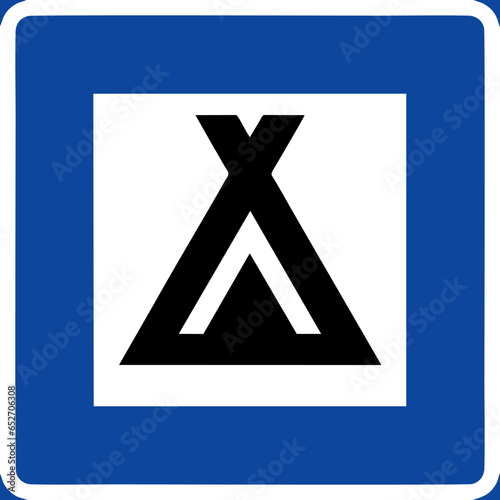 Signs giving information