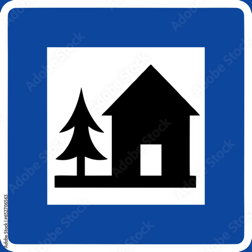 Signs giving information