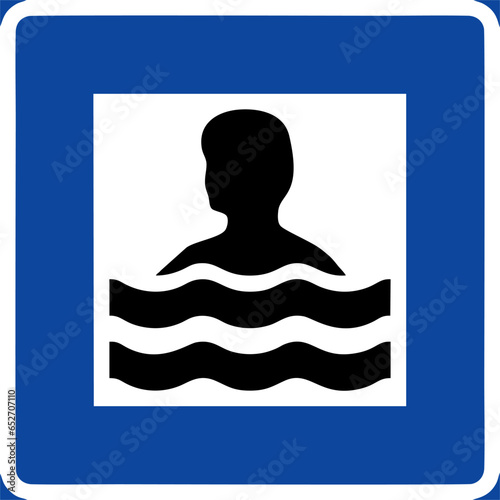 Signs giving information