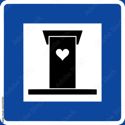 Signs giving information