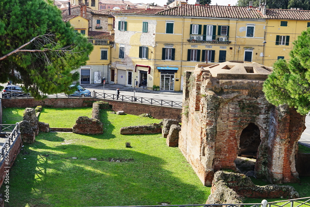 Obraz premium Baths of Nero in Pisa, Tuscany, Italy