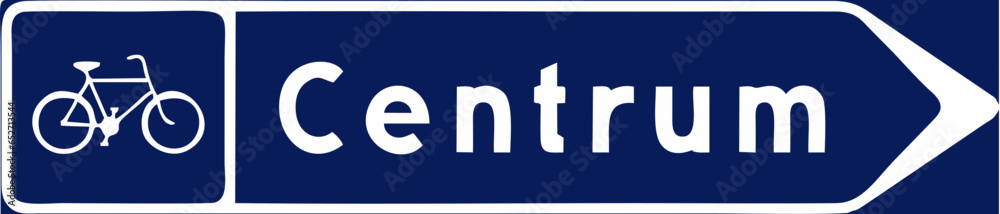 Obraz premium Road signs in Sweden, Signs giving information, Additional panels