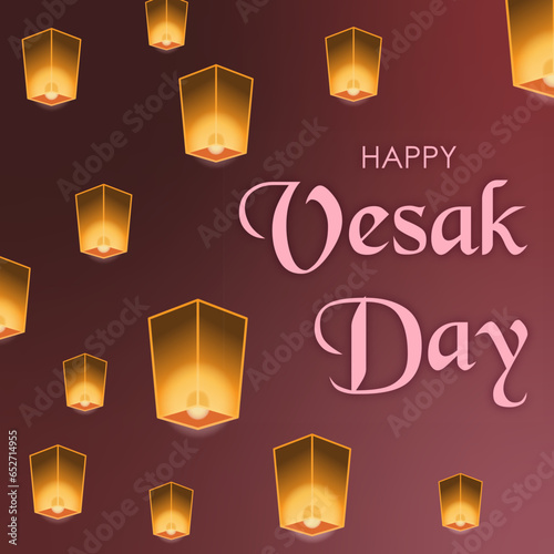 Vesak Day vector