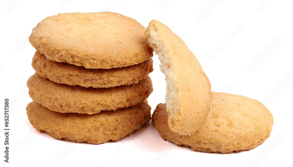 Coconut cookies on the white background, new angles Coconut cookies on the white background, new angles