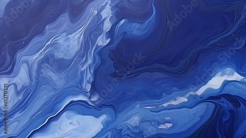abstract texture blue marble, ink background