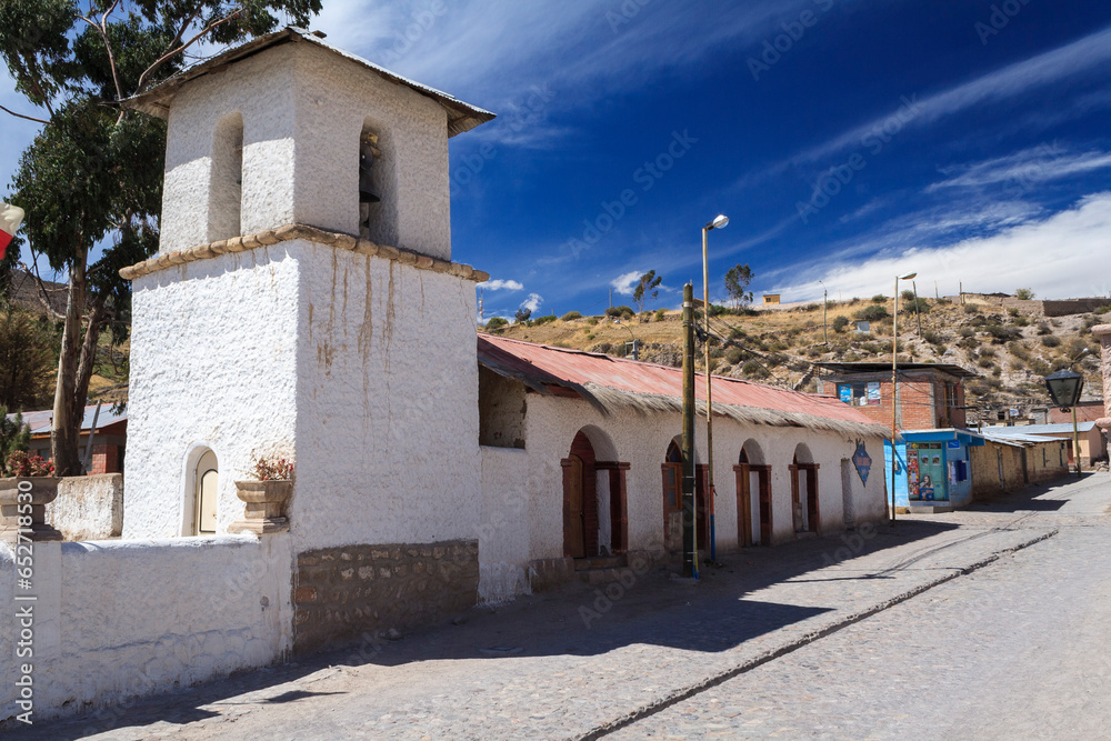Kirche von Putre, Chile, Südamerika