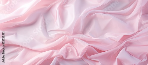 Pastel colored crumpled paper on a luxurious pink abstract background