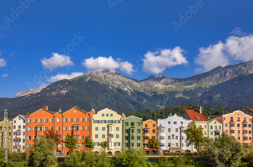View of the buildings in Innsbruck, Austria © Vladislav Gajic