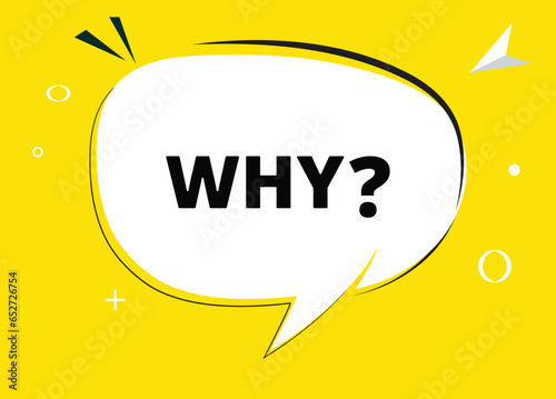 Why speech bubble text. Hi There on bright color for Sticker, Banner and Poster. vector illustration.