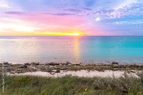 Sunset Coral bay Western Australia 