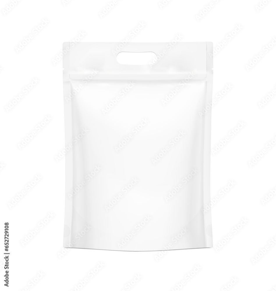 Realistic bag mockup with handle. Isolated on white background. Front view. Vector illustration. Can be use for template your design, presentation, promo, ad. EPS 10. Realistic bag mockup with handle. Isolated on white background. Front view. Vector illustration. Can be use for template your design, presentation, promo, ad. EPS 10.