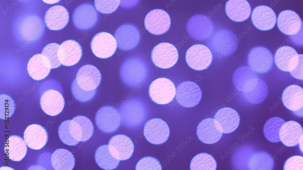 Purple bokeh, background with blurry circles. Purple bokeh, background with blurry circles.
