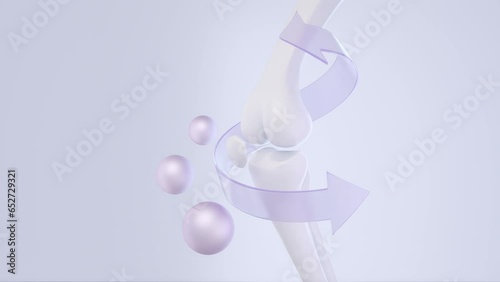 healthy bone human with Foods vitamin or Calcium, and Collagen, Medical food concept background.