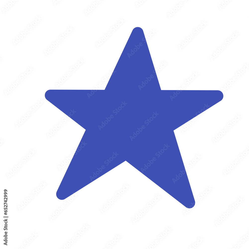 star icon vector on white background star icon vector on white background