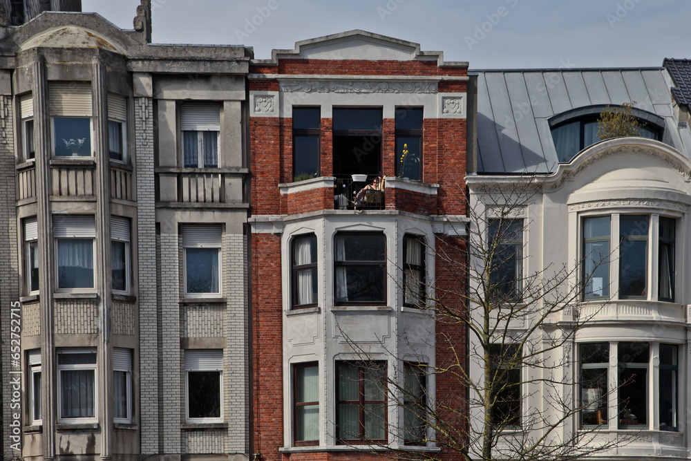 Obraz premium Old Cityhouse of Ostende