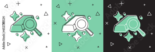 Set Gold bars icon isolated on white and green, black background. Banking business concept. Vector