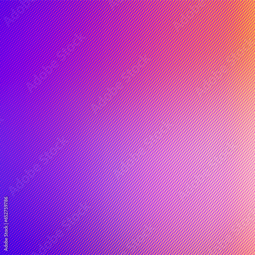 Purple gradient square background with copy space for text or image, usable for social media, story, banner, poster, Ads, events, party, celebration, and various design works