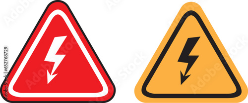 High Voltage sign design vector illustration