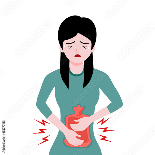 Menstrual cramps happen when a chemical called prostaglandin makes your uterus contract. During menstruation, prostaglandin levels are higher, which means your uterus contracts more strongly.