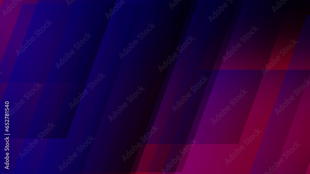 Abstract motion graphic mesmerizing rectangular shapes flowing in a modern composition. Contemporary layout vibrant rectangles creating an abstract symmetry in a stylish background