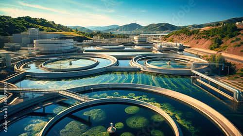 Comprehensive wastewater treatment facilities ensuring environmental safety