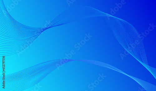 abstract background with glowing wave. Shiny moving lines design element. Futuristic technology concept.