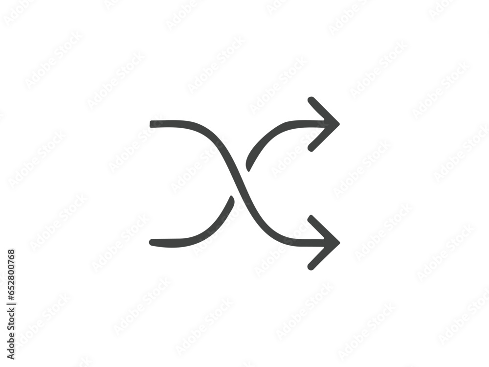 arrow icon on white background vector symbol arrow icon on white background vector symbol