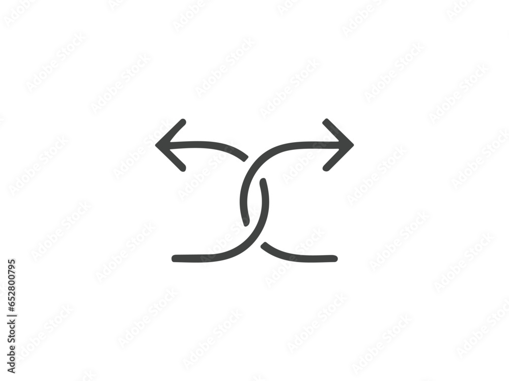 arrow icon on white background vector symbol arrow icon on white background vector symbol
