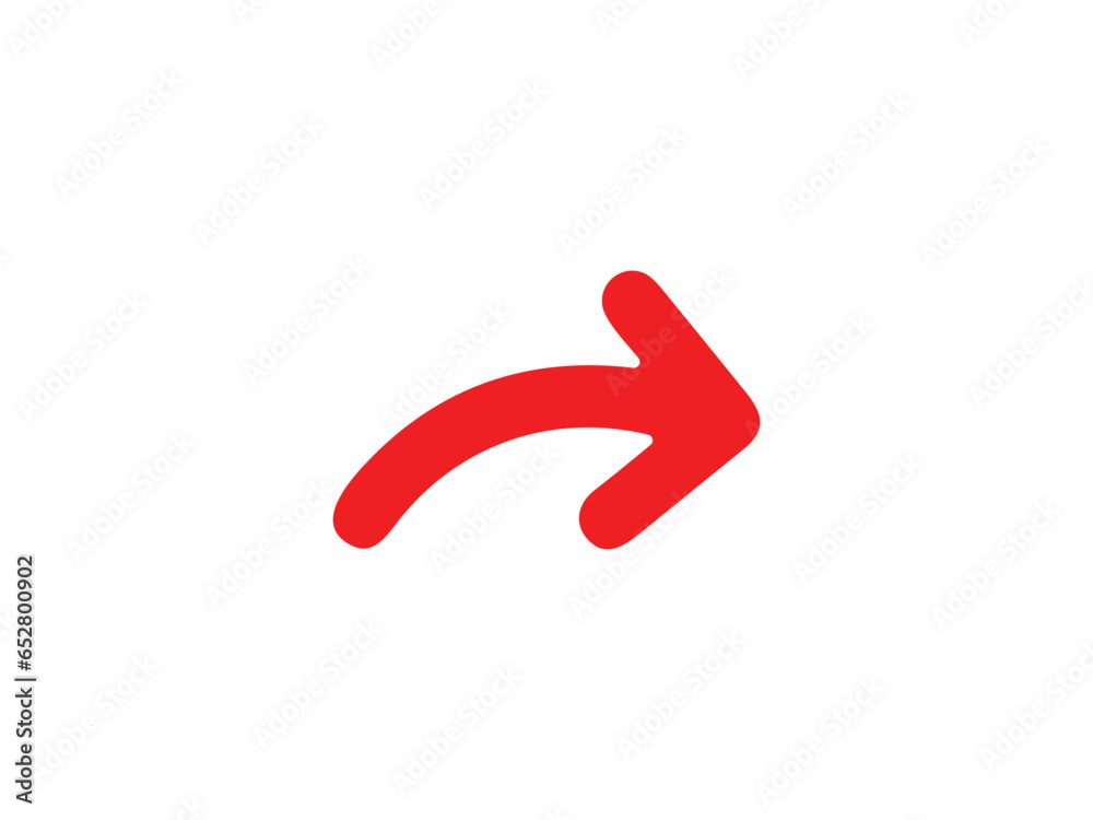 arrow icon on white background vector symbol arrow icon on white background vector symbol