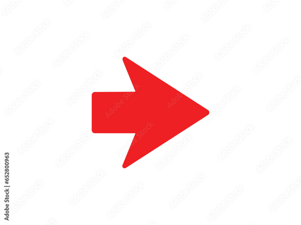 arrow icon on white background vector symbol arrow icon on white background vector symbol