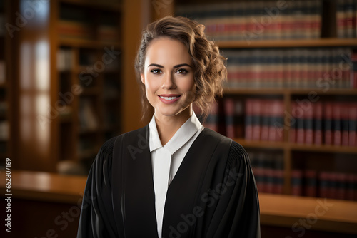 Female attractive Lawyer 