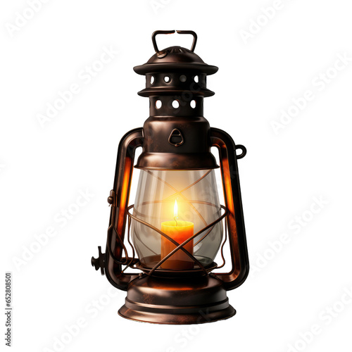 Lantern on transparent background