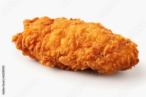 close up of a fried chicken