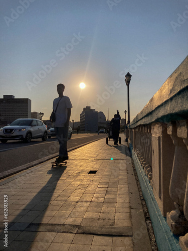 Recife, Pernambuco, Brazil. 09, 23, 2023. Heat wave hits Brazil at the end of spring in the southern hemisphere, causing record temperatures in the country.