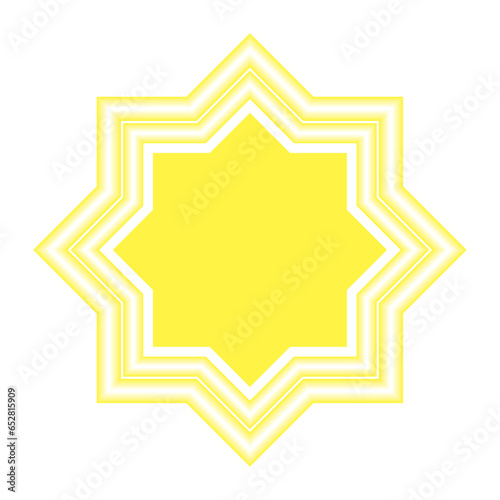 islamic star blur style