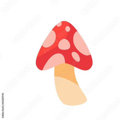 Mushrooms caused by fungi Harvest season at Thanksgiving