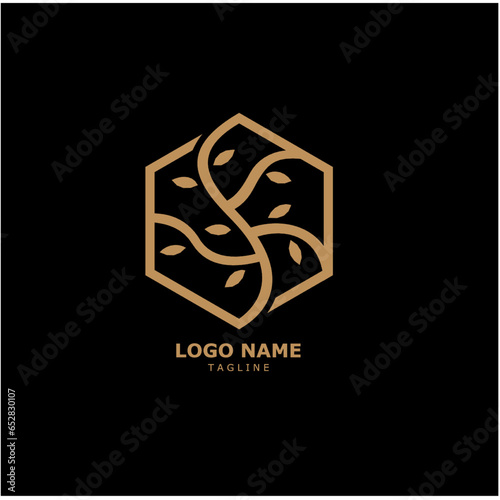 Tree logo icon design. Garden plant natural symbols template. Tree of life branch with leaves business sign collection. Vector illustration.