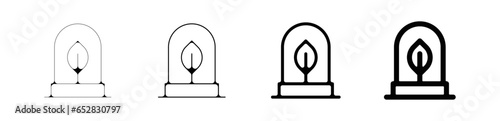 Icone bouton pictogramme et symbole planete terre climat