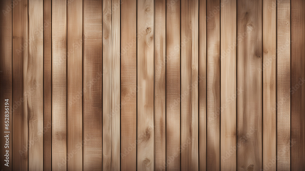 Obraz premium Rustic verticle wooden wall backdrop for versatile stock photography. Generative AI illustration.
