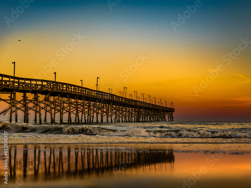 Ocean Isle Beach Pier Sunset