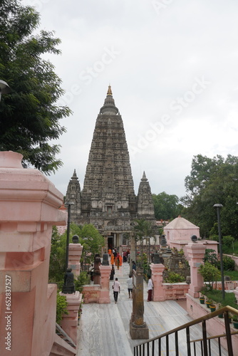 Mahabodhi temple, bodh gaya, India. The site where Buddha attained enlightenment.